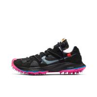 Off Белый X Nike Air Zoom Terra Kiger 5 Дышащие Низкие Кроссовки для Трейла Женские Черные Розовые