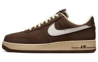 Nike Air Force 1 '07 Low Топ Скейтборд Кроссовки Мужские Коричневый Белый