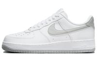 Nike Air Force 1 Low Топ Скейтборд Кроссовки Мужские Белые Серые