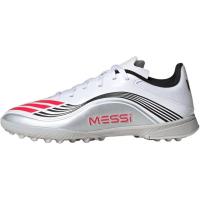 Adidas F50 Устойчивые к истиранию Низкие Детские Футбольные Бутсы Белые Малыш