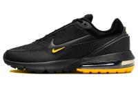 Nike Air Max Impulse Mesh Fabric Низкие Повседневные Мужские Кроссовки Черные Желтые