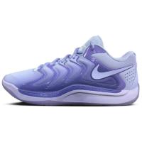 Nike KD 17 Противоскользящие устойчивые к истиранию низкие баскетбольные кроссовки мужские фиолетово-синие