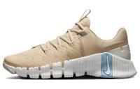 Nike Free Metcon 5 противоскользящие устойчивые к истиранию низкие кроссовки для тренировок женские бежевые