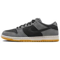 Nike Dunk SB противоскользящие устойчивые к истиранию низкие скейтбординговые кроссовки унисекс серо-черные
