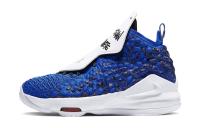 Nike Lebron 17 'MORE THAN AN Athlete' MID Топ Детские Баскетбольные Кроссовки Синие Белые Подростковые