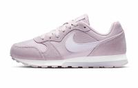 Nike MD Runner 2 Устойчивые к истиранию Низкие Детские Беговые Кроссовки Белый Розовый