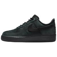 Nike Air Force 1 Кожа Дышащие Низкие Кроссовки для Скейтбординга Мужские Черные