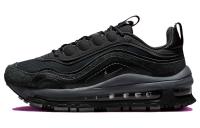 Nike Air Max 97 Futura Устойчивая к истиранию Низкая Повседневная Обувь Женская Черная