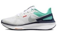 Nike Zoom Structure 25 Дышащая Поддержка Низкий Верх Беговые Кроссовки Женские Белый Зеленый