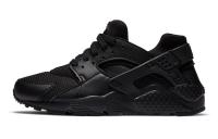 Nike Huarache Run Черный воин Амортизация Противоскользящий Дышащий Покрытие Легкий Отскок Низкий Топ Повседневный