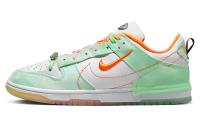 Nike Dunk Disrupt 2 Low Топ Скейтборд Кроссовки Женские Зеленый Белый