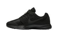 Nike Downshifter 7 противоскользящие устойчивые к истиранию низкий топ детские беговые кроссовки черный