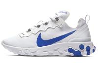 Nike React Element 55 Амортизация Дышащий Баланс Легкий Низкий Топ Повседневные Беговые Кроссовки Мужские Синие