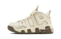 Nike Air More Uptempo BP Коровья кожа Противоскользящие амортизирующие кроссовки для детей Lifestyle
