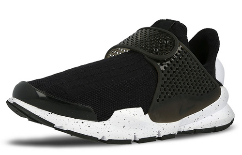Nike Sock dart Oreo противоскользящая устойчивая к истиранию низкий верх повседневная обувь унисекс черный белый