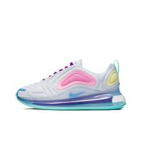 Nike Air Max 720 Комфортный Баланс Амортизация Низкий Верх Спортивная Повседневная Обувь Женская Розовый Белый Синий