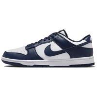 Nike Dunk Slip-Resistant Abrasion-Resistant Low-Top Скейтборд Кроссовки Унисекс Белый Синий
