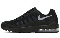 Nike Air Max Invigor Устойчивые к истиранию Низкие детские беговые кроссовки Черные