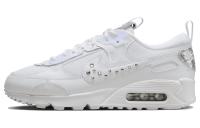 Nike Air Max 90 Комфортная Устойчивая к истиранию Низкая Повседневная Обувь Женская Белая