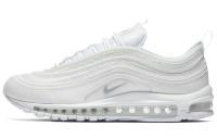 Nike Air Max 97 Амортизация Низкие Беговые Кроссовки Мужские Белые