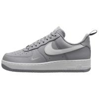 Nike Air Force 1 Скейтборд Кроссовки Мужские Серый Белый