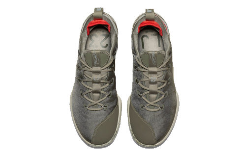 Nike Lebron 14 Low 'Темный Stucco' Lebron 14 Кружево Вверх Нескользящие Легкие Низкие Баскетбольные Кроссовки для Игры