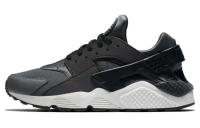 Nike Air Huarache противоскользящие устойчивые к истиранию низкие повседневные беговые кроссовки мужские черные серые