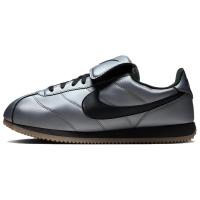Nike Cortez Спилок коровьей кожи искусственная кожа низкий топ беговые кроссовки мужской серебряный