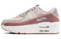 Nike Air Max 90 LV8 Устойчивая к истиранию Низкая Повседневная Обувь Женская Белая Красная