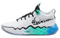 Nike Air Zoom g.T. Run Mid Баскетбольные кроссовки Унисекс Белый Черный