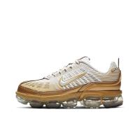 Nike Vapormax 360 Ткань Низкий Верх Повседневные Беговые Кроссовки Женские Белый Золото