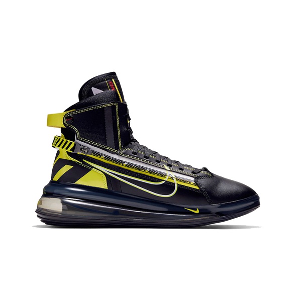 Nike Air Max 720 Saturn AS High Топ Спортивная Повседневная Обувь Унисекс Черный Золото 2019 All Star