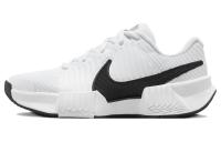 Nike GP Challenge Pro Устойчивые к истиранию Кроссовки для тенниса с низким верхом Женские Белые Черные