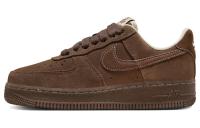 Nike Air Force 1 Low Топ Скейтборд Кроссовки Женские Коричневые