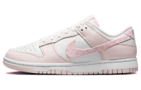 Nike Dunk Low Top Скейтборд Кроссовки Женские Жемчужный Пудра