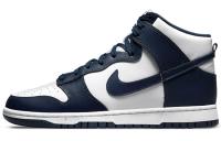 Nike Dunk High Ретро 'Полуночный синий' Высокие кроссовки для скейтбординга унисекс Полуночный синий