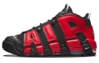 Nike Air More Uptempo Split MID Топ Винтажные Баскетбольные Кроссовки Мужские Черный Красный Синий