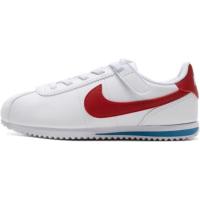 Nike Cortez EasyOn Low Топ Детская Обувь для Повседневной Носки Белый Красный Возраст 3-7 Лет