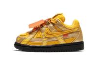 Off Белый X Nike Rubber Dunk 'Университетский Золотой' Удобная Низкая Обувь для Малышей Черный Золото Эксклюзив для Азии