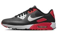 Nike Air Max 90 г Аbrasion Resistant Низкий Топ Повседневная Обувь Унисекс Черный Красный