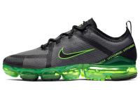 Nike VaporMax 2019 Low Топ Марафон Беговые кроссовки Мужской Черный Зеленый