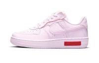 Nike Air Force 1 Модный Противоскользящий Амортизирующий Устойчивый к Износу Низкий Верх Детские Скейтбординг Розовый