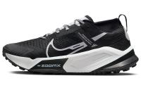 Nike ZoomX Zegama Trail Low Top Trail Беговые кроссовки Мужские Черно-белые