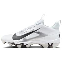 Nike Alpha Menace 4 FG Твердое покрытие Амортизация Противоскользящие Футбольные бутсы Мужские Белый Серебряный Черный