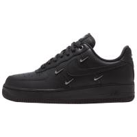 Nike Air Force 1 Low Женские Низкие Кроссовки для Скейтбординга Женские Черные