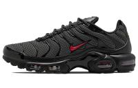 Nike Air Max Plus Спортивный Ретро Стиль Низкие Кроссовки для Бега Мужские Черные Красные