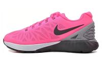 Nike Lunarglide 6 Амортизация Противоскользящие Устойчивые к истиранию Дышащие Низкие Повседневные Беговые Кроссовки
