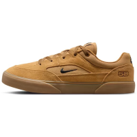 Nike SB MALOR Текстиль Кожа Скейтборд Кроссовки Мужские Коричневые