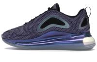 Nike Air Max 720 Low Топ Детские Лайфстайл Кроссовки Черный Фиолетовый Унисекс