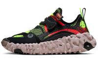 Nike ISPA OverReact Амортизация Противоскользящая Низкий Топ Повседневная Обувь Унисекс Черный Зеленый